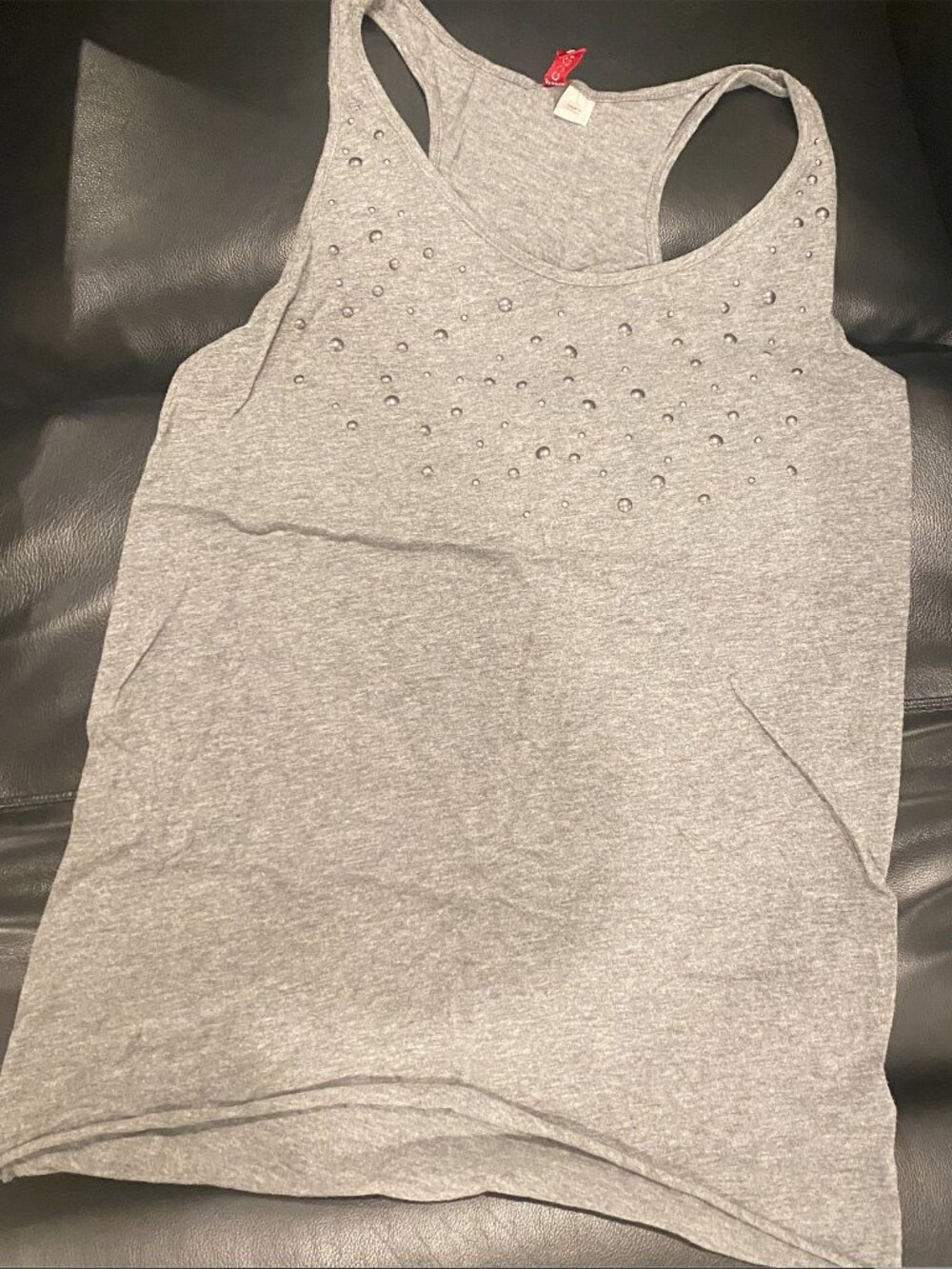 H&M Gray Studded Tank 6